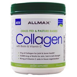 Allmax Nutrition Collagen - Grass Fed & Pasture Raised Unflavored 440 gr