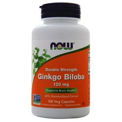 Now Ginkgo Biloba (120mg) 100 vcaps