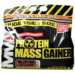 Muscle Maxx Protein Mass Gainer Chocolate Fudge 15 lbs