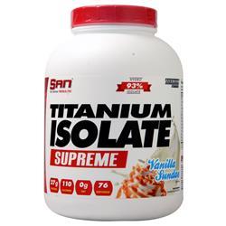 SAN Titanium Isolate Supreme Vanilla Sundae 5 lbs