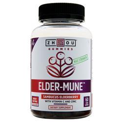 Zhou Elder-Mune Sambucus Elderberry Gummies Natural Flavor 60 gummy
