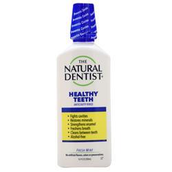 The Natural Dentist Healthy Teeth Anticavity Rinse Fresh Mint 16.9 fl.oz
