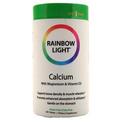 Rainbow Light Calcium with Magnesium & Vitamin D3 180 tabs