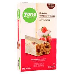 Zone Perfect Nutrition Bar Strawberry Yogurt 12 bars