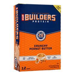 Clif Bar Builders Bar Crunchy Peanut Butter BEST BY 2/16/23 12 bars