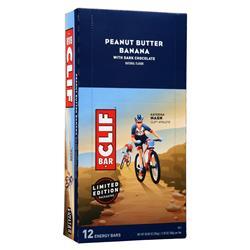Clif Bar Clif Bar Peanut Butter Banana w/ Dark Chocolate 12 bars