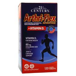 21st Century Arthri-Flex Advantage + Vitamin D3 120 tabs