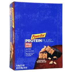 PowerBar Protein Plus Bar Chocolate Peanut Butter 15 bars