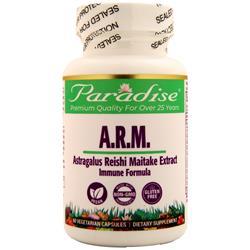 Paradise Herbs A.R.M. Astragalus Reishi Maitake Extract  EXPIRES 6/23 60 vcaps