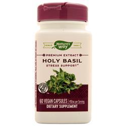 Natures Way Holy Basil - Standardized Extract (450mg) 60 vcaps
