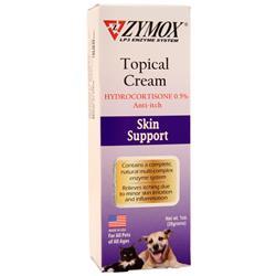 Zymox Topical Cream with Hydrocortisone 0.5% for Dogs & Cats on sale at ...