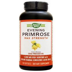 Natures Way Evening Primrose Max Strength 120 sgels