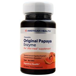 American Health Chewable Original Papaya Enzyme 100 tabs