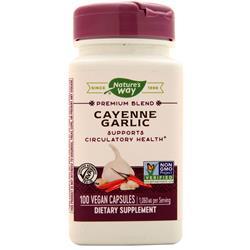 Natures Way Cayenne Garlic 100 vcaps