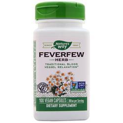 Natures Way Feverfew Herb (380mg) 100 vcaps