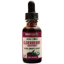 Bare Organics Organic Elderberry Liquid Drops 1 fl.oz