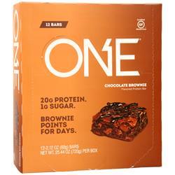 ONE Brands One Bar Chocolate Brownie 12 bars