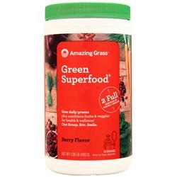 Amazing Grass Greens Blend Superfood Powder Berry EXPIRES 12/23 17 oz