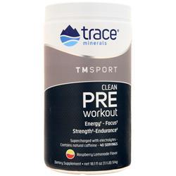 Trace Clean Pre Workout Raspberry Lemonade 18.1 oz