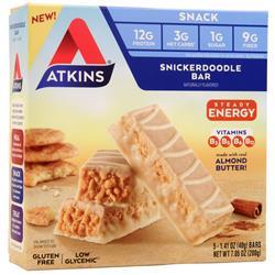 Atkins Snack Bar Snickerdoodle 5 bars