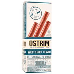 Protos Foods Ostrim - 100% Grass-Fed Beef & Elk Stick Sweet & Spicy 10 pack