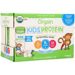 Orgain Organic Nutrition Shake - Chocolate Kids - 8.25 fl oz - Case of 12