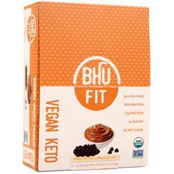 Bhu Foods Vegan Keto Pea Protein Bar Peanut Butter + Chocolate Chip 12 bars