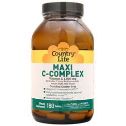 Country Life Maxi C-Complex 180 tabs