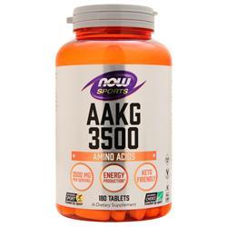 Now AAKG 3500 (L-Arginine-alpha-ketoglutarate) 180 tabs