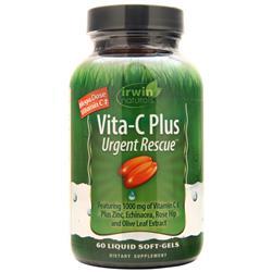 Irwin Naturals Vita-C Plus - Urgent Rescue 60 sgels