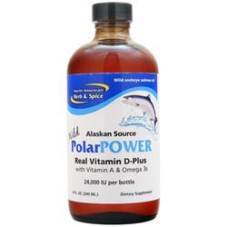 North American Herb & Spice PolarPower Liquid - Wild Sockeye Salmon Oil 8 fl.oz