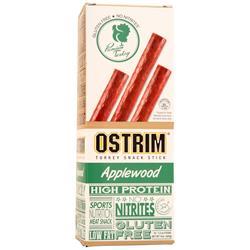Protos Foods Ostrim Turkey Snack Stick Applewood 10 pack