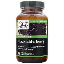 Gaia Herbs Rapid Relief - Black Elderberry  BEST BY 4/23 120 vcaps