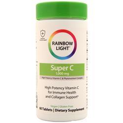 Rainbow Light Super C - Food Based (1,000mg) 60 tabs