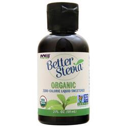 Now Organic Stevia Extract  Liquid 2 fl.oz