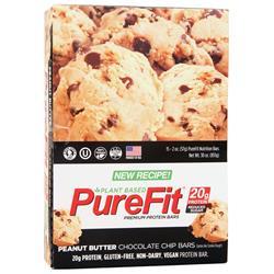 Purefit Premium Protein Bar Peanut Butter Chocolate Chip 15 bars
