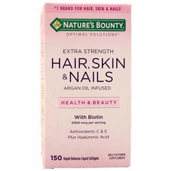 Natures Bounty Optimal Solutions Hair, Skin & Nails - Extra Strength 150 sgels