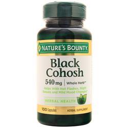 Natures Bounty Black Cohosh (540mg) on sale at AllStarHealth.com