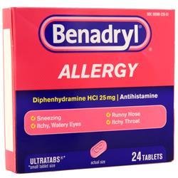 Benadryl Allergy UltraTabs on sale at AllStarHealth.com