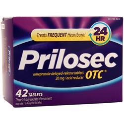 Prilosec OTC Omeprazole Delayed-Release Tablets 42 tabs