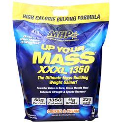 MHP Up Your Mass XXXL 1350 Cookies & Cream 12 lbs