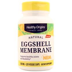 Healthy Origins Natural Eggshell Membrane (500mg) 120 vcaps