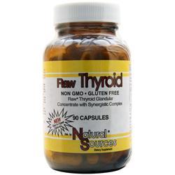 Natural Sources Raw Thyroid 90 caps