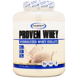 Gaspari Nutrition Proven Whey Vanilla Ice Cream 4 lbs