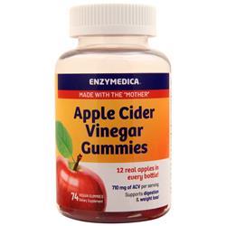 Enzymedica Apple Cider Vinegar Gummies 74 gummy