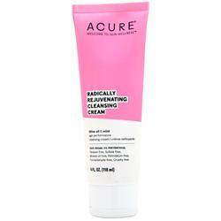 Acure Radically Rejuvenating Cleansing Cream Olive Oil & Mint 4 fl.oz