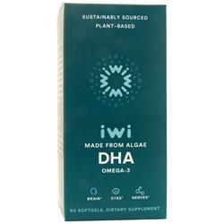 iWi Algae-Based DHA 60 sgels