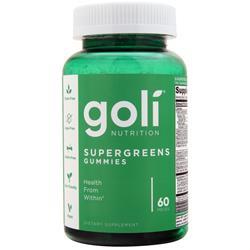 Goli Nutrition Supergreens Gummies 60 gummy