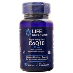 Life Extension Super Ubiquinol CoQ10 (50mg) with Enhanced Mitochondrial Support 30 sgels
