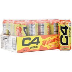 Cellucor C4 Energy RTD Starburst Orange - Carbonated 12 cans
